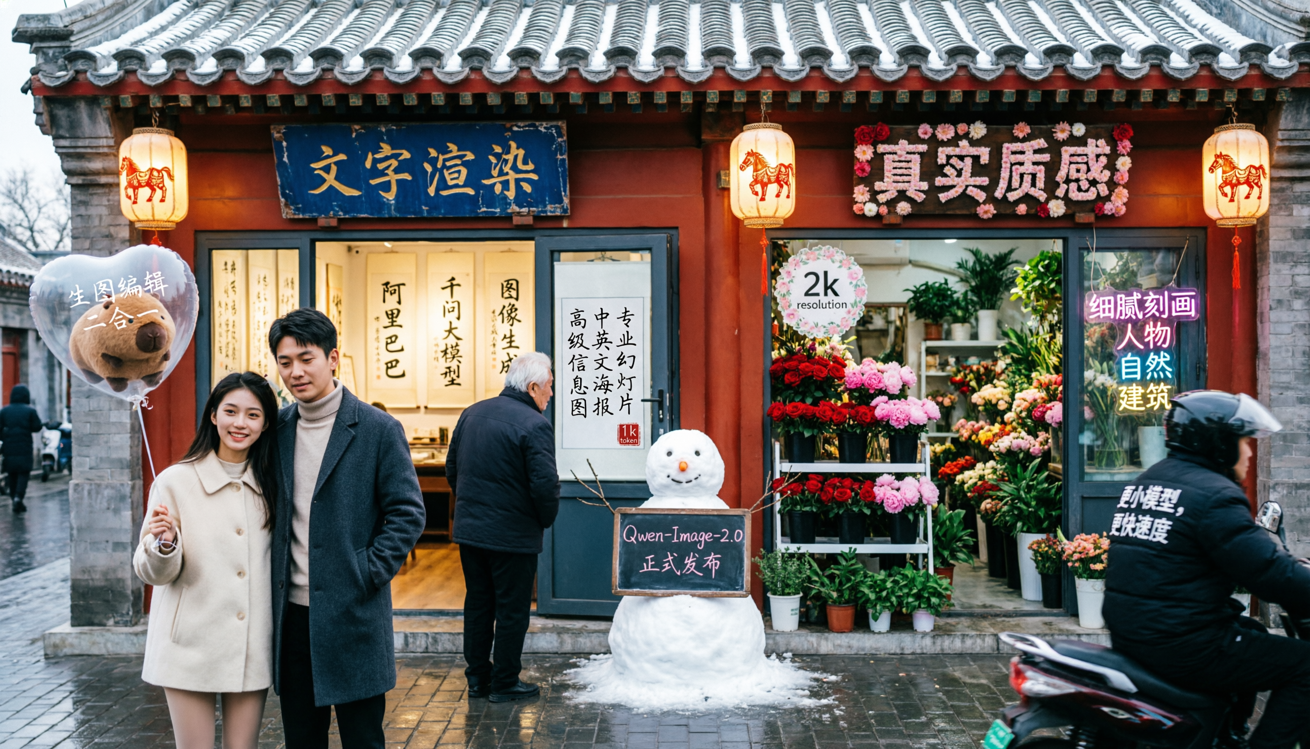 Qwen Image 2.0 封面