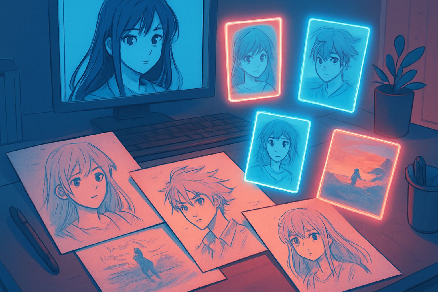 50 Prompts for Anime AI Art: Styles, Characters, Scenes, and Backgrounds